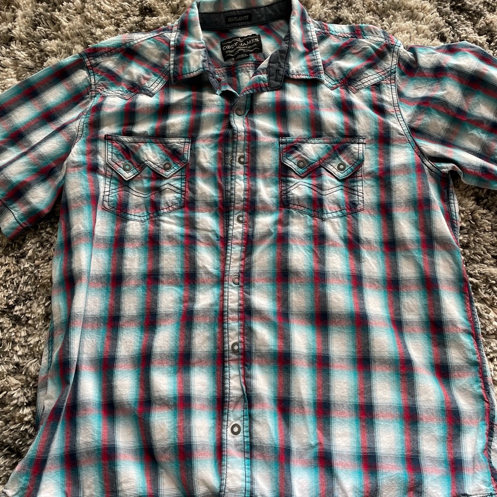 Cody James western shirt. Size L